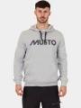 Musto M Musto Logo Hoodie férfi kapucnis pulóver szürke színben 1