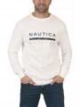 Nautica Hunter LS T-Shirt férfi hosszú ujjú póló fehér színben 1