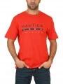 Nautica Lorkan T-Shirt férfi rövid ujjú póló piros színben 1