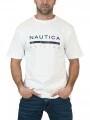 Nautica Lorkan T-Shirt férfi rövid ujjú póló fehér színben 1
