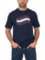 Nautica Ash T-Shirt férfi rövid ujjú póló sötétkék színben 1
