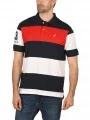 Nautica Dash Polo Shirt férfi galléros póló sötétkék színben 1