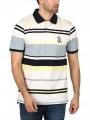 Nautica Merlot Polo Shirt férfi galléros póló fehér színben 1