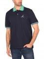 Nautica Odell Polo Shirt férfi galléros póló sötétkék színben 1