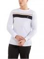 Nautica Royton LS T-Shirt férfi hosszú ujjú póló fehér színben 1