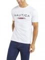 Nautica Quinn T-Shirt férfi rövid ujjú póló fehér színben 1