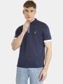 Nautica Halifax Polo Shirt férfi galléros póló sötétkék színben 1