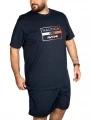 Nautica Alves B&T T-Shirt férfi rövid ujjú póló sötétkék színben 1