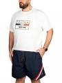 Nautica Alves B&T T-Shirt férfi rövid ujjú póló fehér színben 1