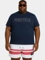 Nautica Cook B&T T-Shirt férfi rövid ujjú póló sötétkék színben 1