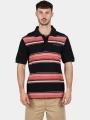 Nautica Coral Polo Shirt férfi galléros póló fekete színben 1