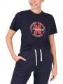 Nautica Beau Crop T-Shirt női rövid ujjú póló sötétkék színben 1