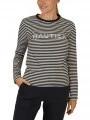 Nautica Inari LS T-Shirt női hosszú ujjú póló sötétkék színben 1