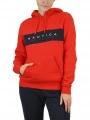 Nautica Lora OH Hoody női kapucnis pulóver piros színben 1