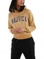 Nautica Willow OH Hoodie női kapucnis pulóver barna színben 1