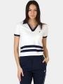 Nautica Sedum Polo Shirt női galléros póló fehér színben 1