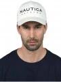 Nautica Baltic Strapback Cap baseball sapka fehér színben 1
