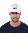 Nautica Artic Strapback Cap baseball sapka fehér színben 1