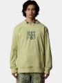 The North Face M Tekno Logo Hoodie férfi kapucnis pulóver zöld színben 1
