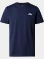 The North Face M Ss Simple Dome Tee férfi rövid ujjú póló sötétkék színben 1