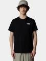 The North Face M S/S Box Nse Tee férfi rövid ujjú póló fekete színben 1