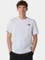 The North Face M Ss Box Nse Tee férfi rövid ujjú póló fehér színben 1