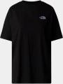 The North Face W Ss Essential Oversize Tee női rövid ujjú póló fekete színben 1