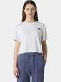 The North Face W Simple Dome Cropped Slim Tee női crop top fehér színben 1