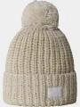 The North Face Cozy Chunky Cabin Beanie bojtos sapka homok színben 1