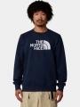 The North Face M Drew Peak Crew férfi pulóver sötétkék színben 1