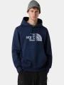 The North Face M Drew Peak Pullover Hoodie férfi kapucnis pulóver sötétkék színben 1