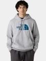 The North Face M Drew Peak Pullover Hoodie férfi kapucnis pulóver szürke színben 1