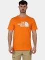 The North Face M S/S Easy Tee férfi rövid ujjú póló narancssárga színben 1