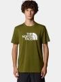 The North Face M S/S Easy Tee férfi rövid ujjú póló oliva színben 1