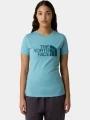 The North Face W Ss Easy Tee női rövid ujjú póló kék színben 1