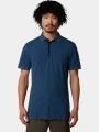 The North Face M Premium Slim Polo férfi galléros póló kék színben 1