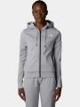 The North Face W Reaxion Fleece F/Z Hoodie női kapucnis pulóver szürke színben 1
