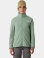 The North Face W Glacier Fleece Jacket női polár pulóver zöld színben 1
