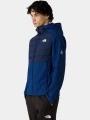 The North Face M Mountain Athletics Cari Hooded Jacket férfi héjkabát kék színben 1