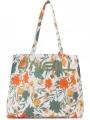 O'Neill Coastal Print Tote női strandtáska fehér színben 1