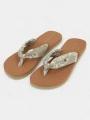 O'Neill Ditsy Sun Sandals női flip flop papucs zöld színben 1