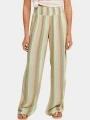 O'Neill Johnny Smocked Waist Pants női nyári nadrág zöld színben 1