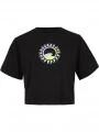 O'Neill Wow Cropped T-Shirt női crop top fekete színben 1