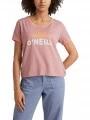 O'Neill Marri Ringer T-Shirt női rövid ujjú póló rózsaszín színben 1