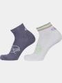 O'Neill O'Neill Women Men Quarter Socks Future Stripe 2-Pack zokni fehér színben 1