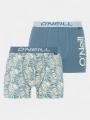 O'Neill O'Neill Men Boxershorts Dipped Leaf 2-Pack férfi alsónadrág kék színben 1