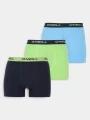O'Neill O'Neill Men Boxershorts Uni 3-Pack férfi alsónadrág sötétkék színben 1