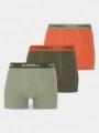 O'Neill O'Neill Men Boxershorts Uni 3-Pack férfi alsónadrág zöld színben 1