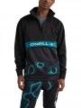 O'Neill Rutile Printed Anorak férfi polár pulóver fekete színben 1