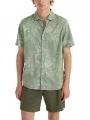 O'Neill Mix & Match Floral Shirt férfi rövid ujjú ing zöld színben 1